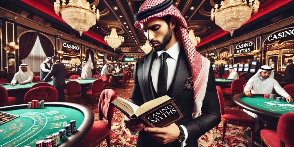 Arab man Casino Myths